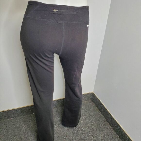 KATHMANDU black yoga pants dri motion boot cut 6 - Picture 4 of 8